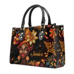 Radiant Roots - Personalized Leather Handbag Sb103