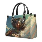 Afrofuturism - Personalized Leather Handbag Sb112