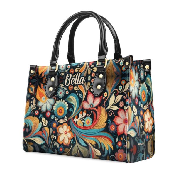 Effulgent - Personalized Leather Handbag Stb132