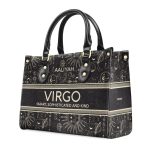 Zodiac Signs - Personalized Leather Handbag Stb217