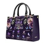 Being A Gigi Makes My Life Complete - Personalized Leather Handbag Sblhblm2279D