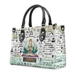 I'M Nicer After Yoga - Personalized Leather Hand Bag Sblhbt73