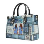 Sistas Forever - Personalized Leather Handbag Sblhblm1354D