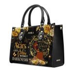 The Stars Can'T Shine Without Darkness - Personalized Leather Handbag Sblhblm1182L