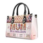 Mum In A Million - Personalized Leather Handbag Sblhblm2085L