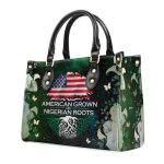 Nigerian Roots - Personalized Leather Handbag Sb1302