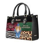 Elle Est Forte - Personalized Leather Hand Bag Sblhbt68