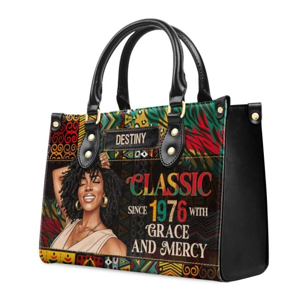 Being Blacknificient - Personalized Leather Handbag