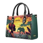 Afrocentrism 07 - Personalized Leather Handbag Sbt07