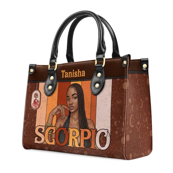 Horoscope - Personalized Leather Handbag