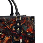 Afrofuturism04 - Personalized Leather Handbag Sb114