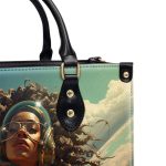 Afrofuturism - Personalized Leather Handbag Sb112