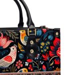 Flower - Four Seasons - Personalized Leather Handbag Stb117
