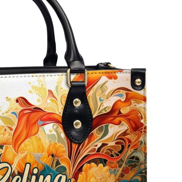Radiant - Personalized Leather Handbag Stb130
