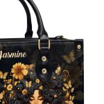 I Think To Myself What A Wonderful World - Personalized Leather Handbag Stb20