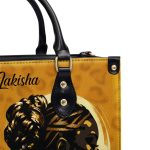 I Like My Hair Loc'D Up - Personalized Leather Handbag Stb39