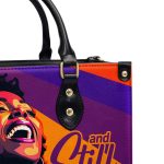 And Still I Rise - Personalized Leather Handbag Stb49B