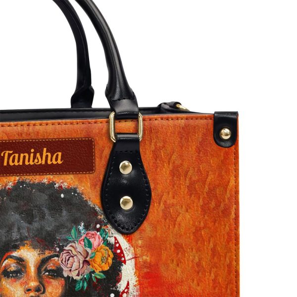 Afrocentrism 05 - Personalized Leather Handbag Sbt05