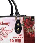 I Am The Storm - Personalized Leather Handbag Sbt36