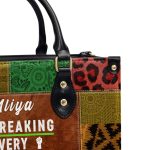 Juneteenth - Personalized Leather Hand Bag Sblhbha24