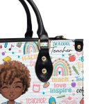 Teacher - Personalized Leather Handbag Sblhblm1560L