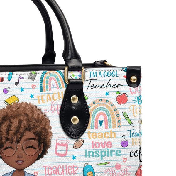 Teacher - Personalized Leather Handbag Sblhblm1560L