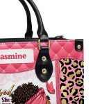 The Lord Would Keep His Promises To Her - Personalized Leather Handbag Sblhbltn1469Ta