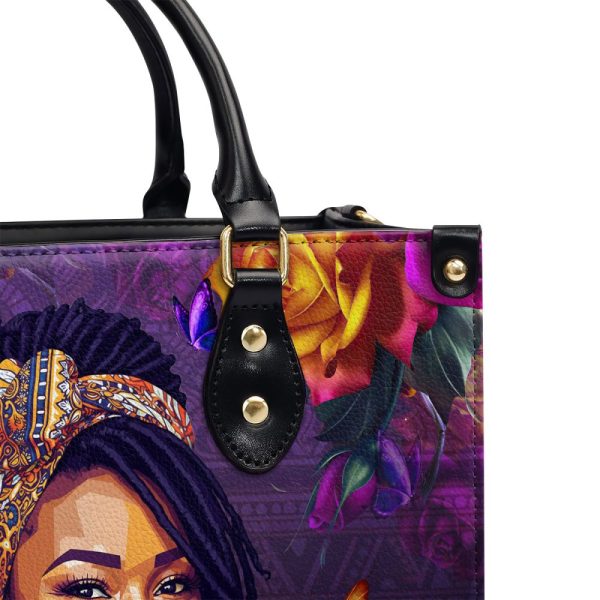 A Beautiful Queen - Personalized Leather Handbag