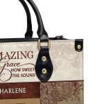 Amazing Grace - Personalized Leather Handbag Mb49