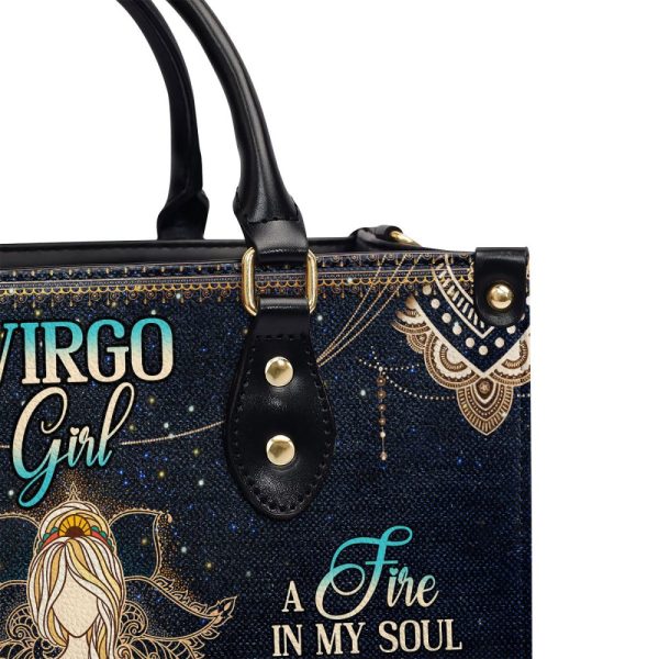 I Can'T Control - Personalized Leather Handbag Mb96