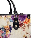 Initial Letter - Personalized Leather Handbag Sb98
