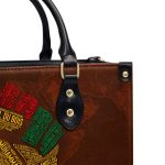 Black History Month - Personalized Leather Handbag Stb190B