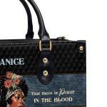 I Still Believe In Amazing Grace - Personalized Leather Handbag Mb52