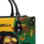 Juneteenth Is My Independence Day - Personalized Leather Handbag Sblhbt54