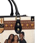 We Never Walk Alone - Personalized Leather Handbag