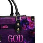 God Is Rewriting My Story - Personalized Leather Handbag Sblhblm1284L