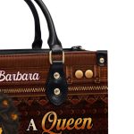 Black Queen - Personalized Leather Handbag