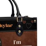I'M Sexy And I Know It - Personalized Leather Handbag Mb67