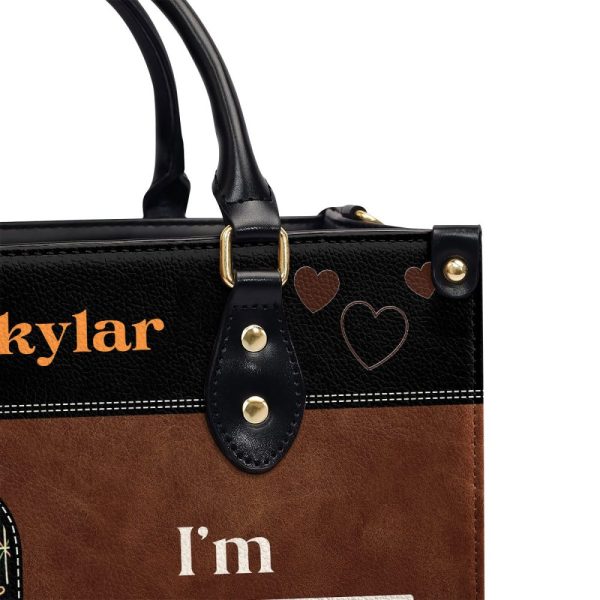 I'M Sexy And I Know It - Personalized Leather Handbag Mb67