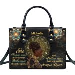 She Knows - Personalized Leather Handbag