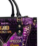 God Says I Am - Personalized Leather Handbag Sblhblm1006Ta