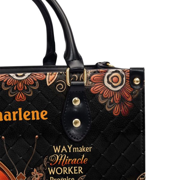 Way Maker - Personalized Leather Handbag Mb53