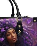 Beautiful Afroart - Personalized Leather Handbag Mb61