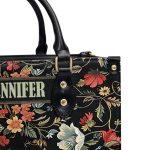 Cultive Votre Singularite - Personalized Leather Hand Bag Sblhbt64