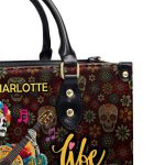 Life Is A Song Sing It - Personalized Leather Handbag Sblhblm2772L