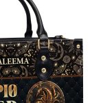Sister Zodiac Sign - Personalized Leather Handbag Sblhblm2071M