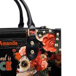 Her Soul Is Fierce - Personalized Leather Handbag Sblhblm2626Ta
