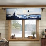 Waves And Whispers Quilted Valance