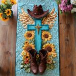 Western Blessing Quilted Table Runner