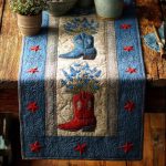 Western Bloom Quilted Table Runner
